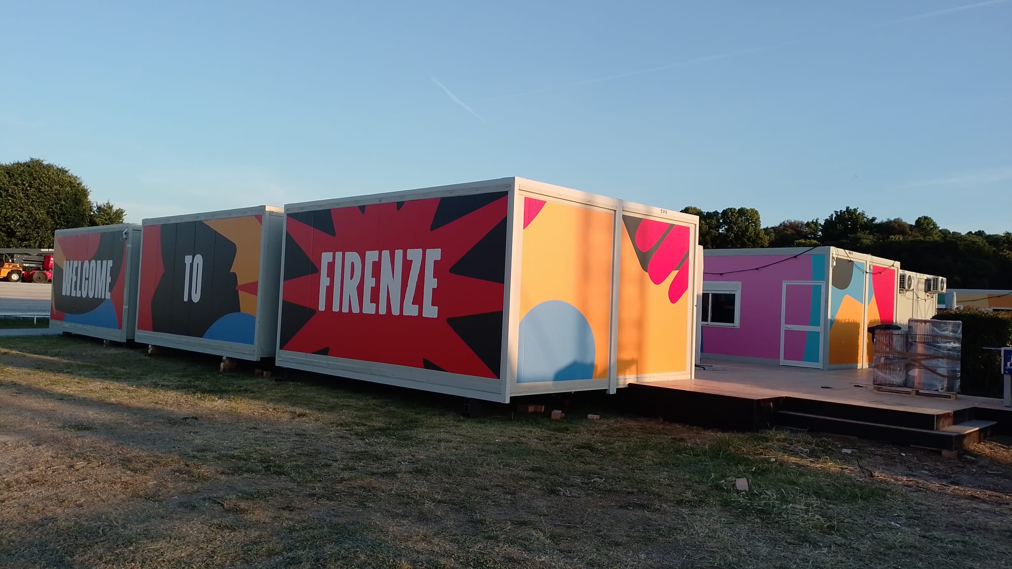 Backstage di Firenze Rocks 2025